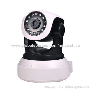 Wireless IP Camera with up to 8m Night Vision Range, Motion Detection/Alarm